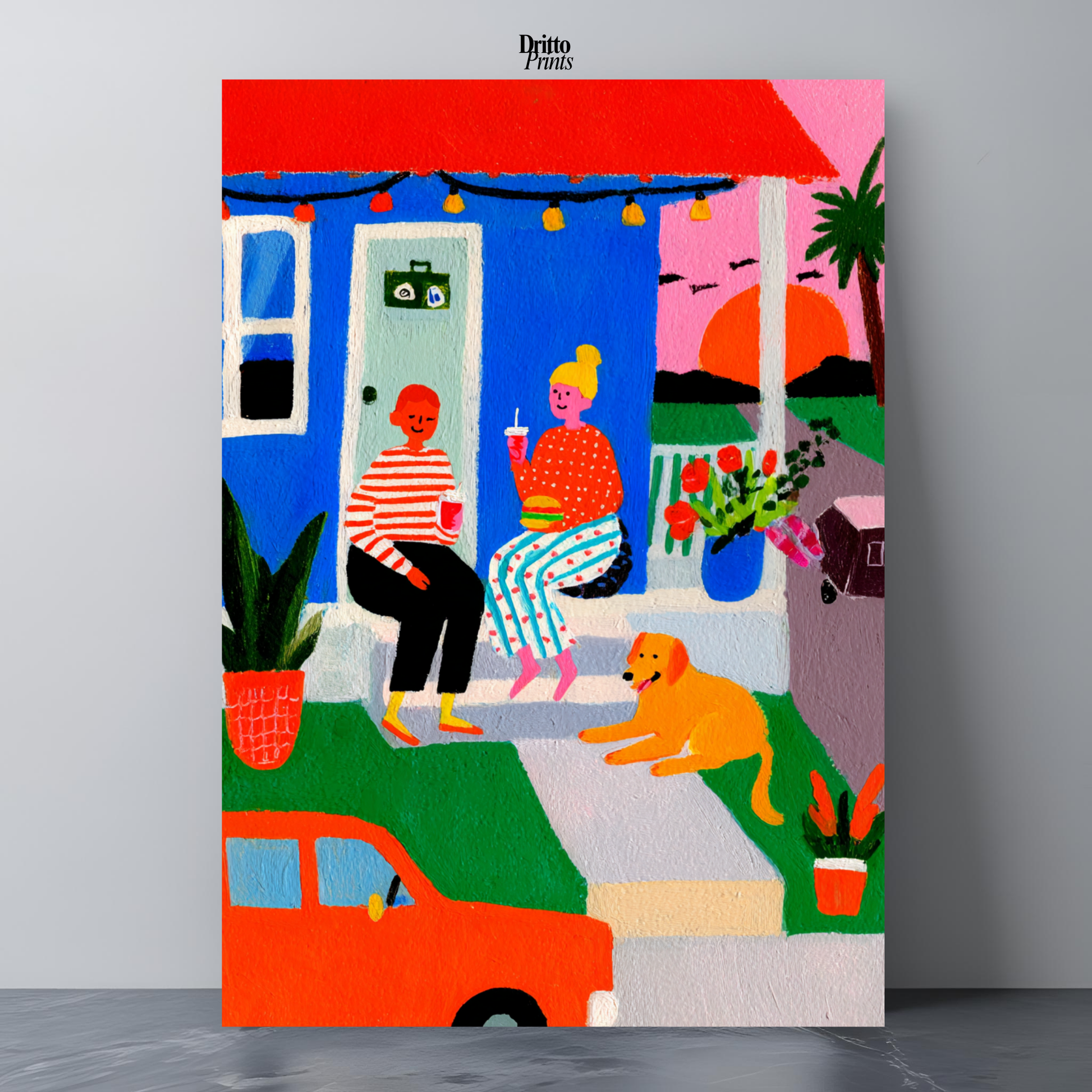(PD43) Summer Evenings 1984 - Poster