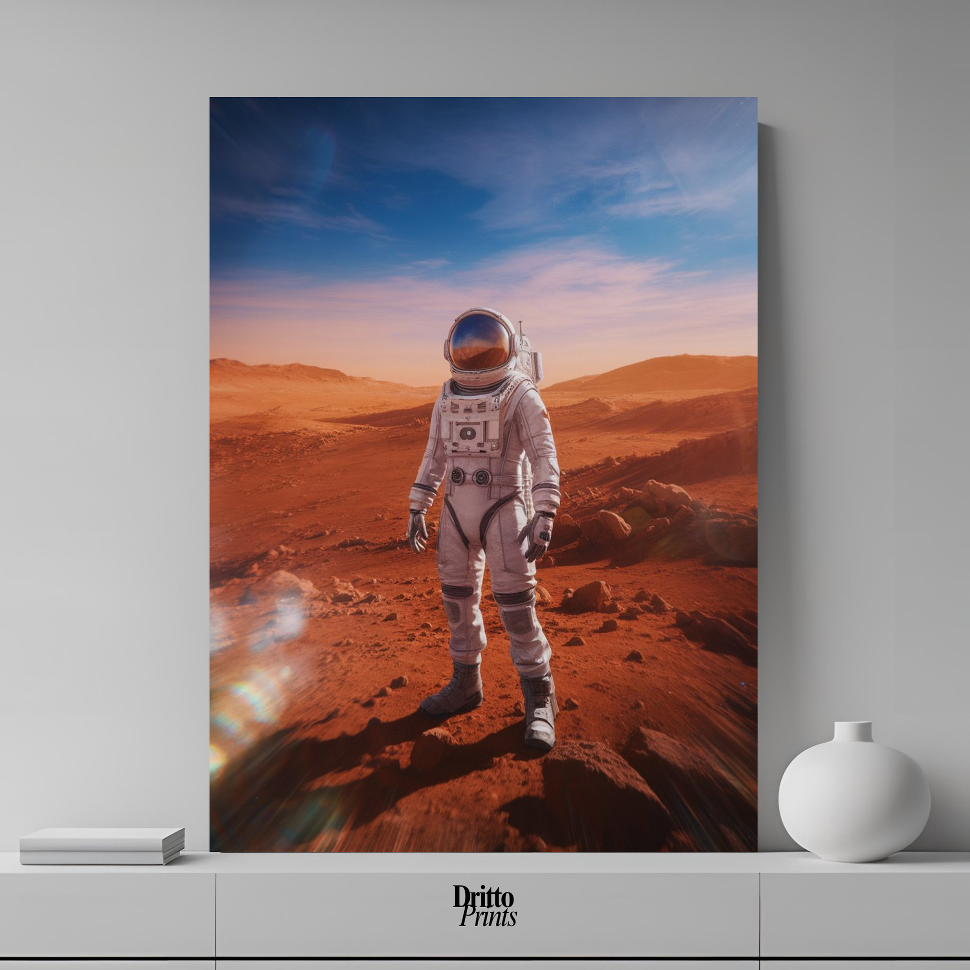 (PD22) Among Crimson Worlds - Poster