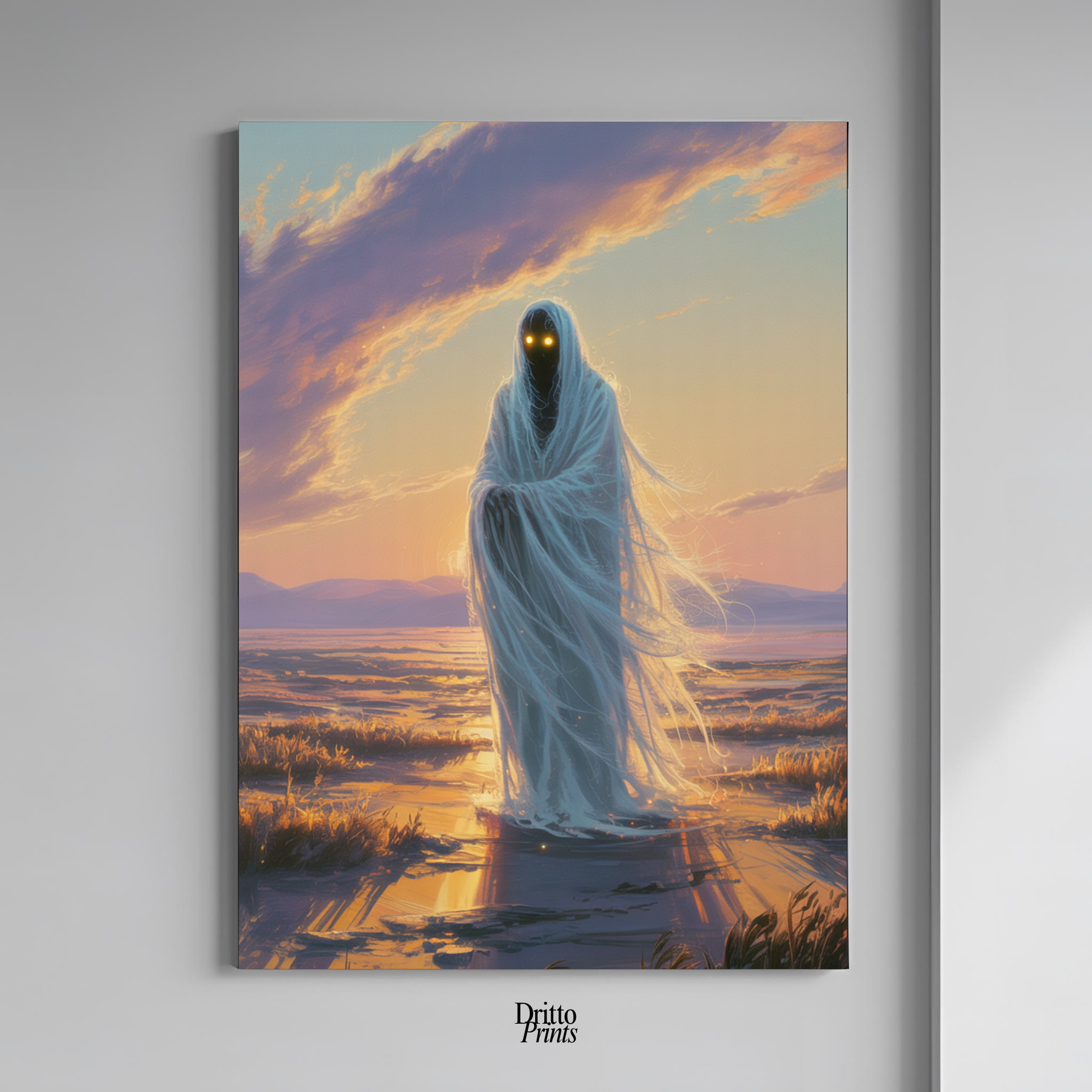 (PD10) Yellow Eyes in the Cosmos - Poster