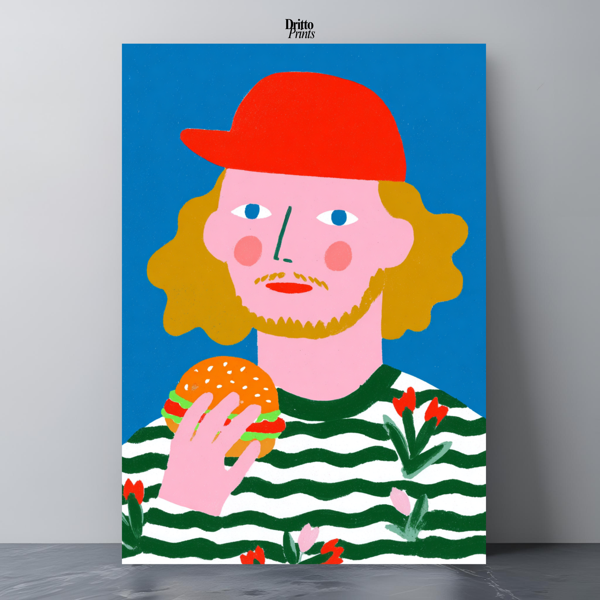 (PD41) Burger Moment - Poster