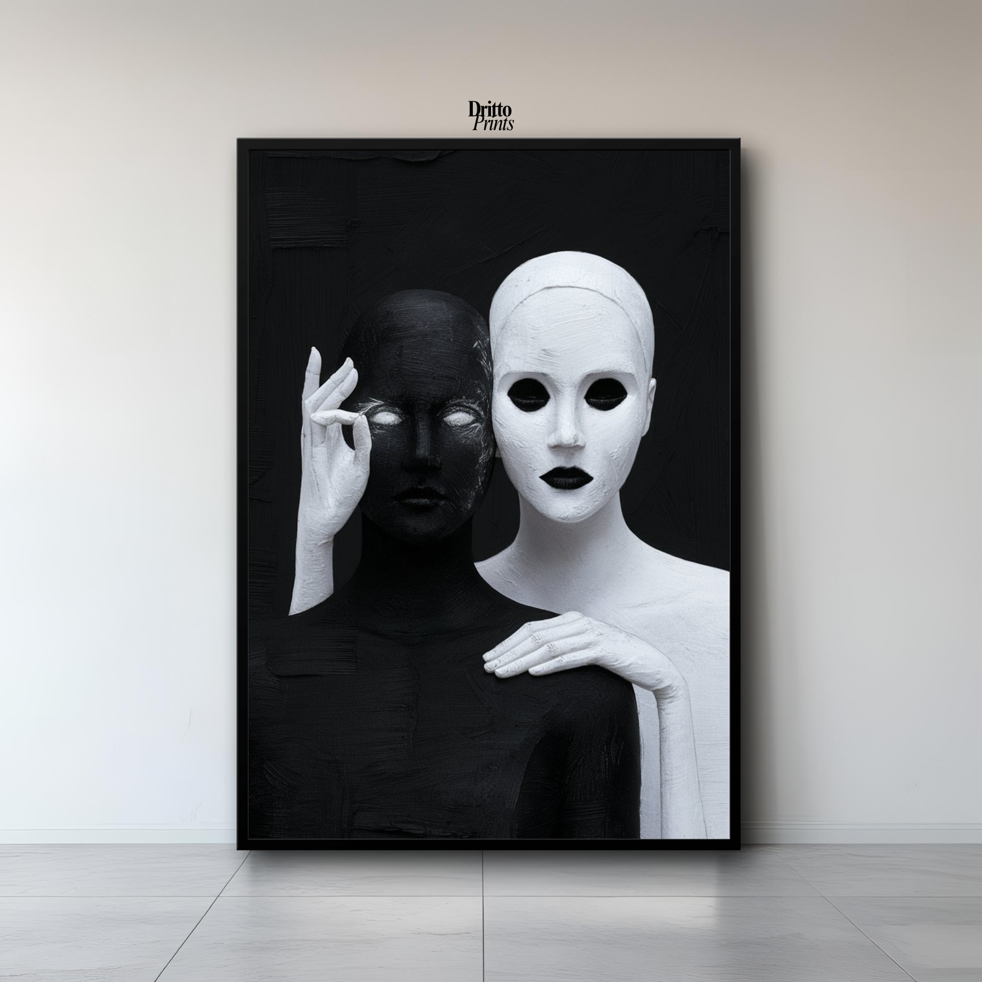 (FD35) The Null Signal - Framed matte paper poster
