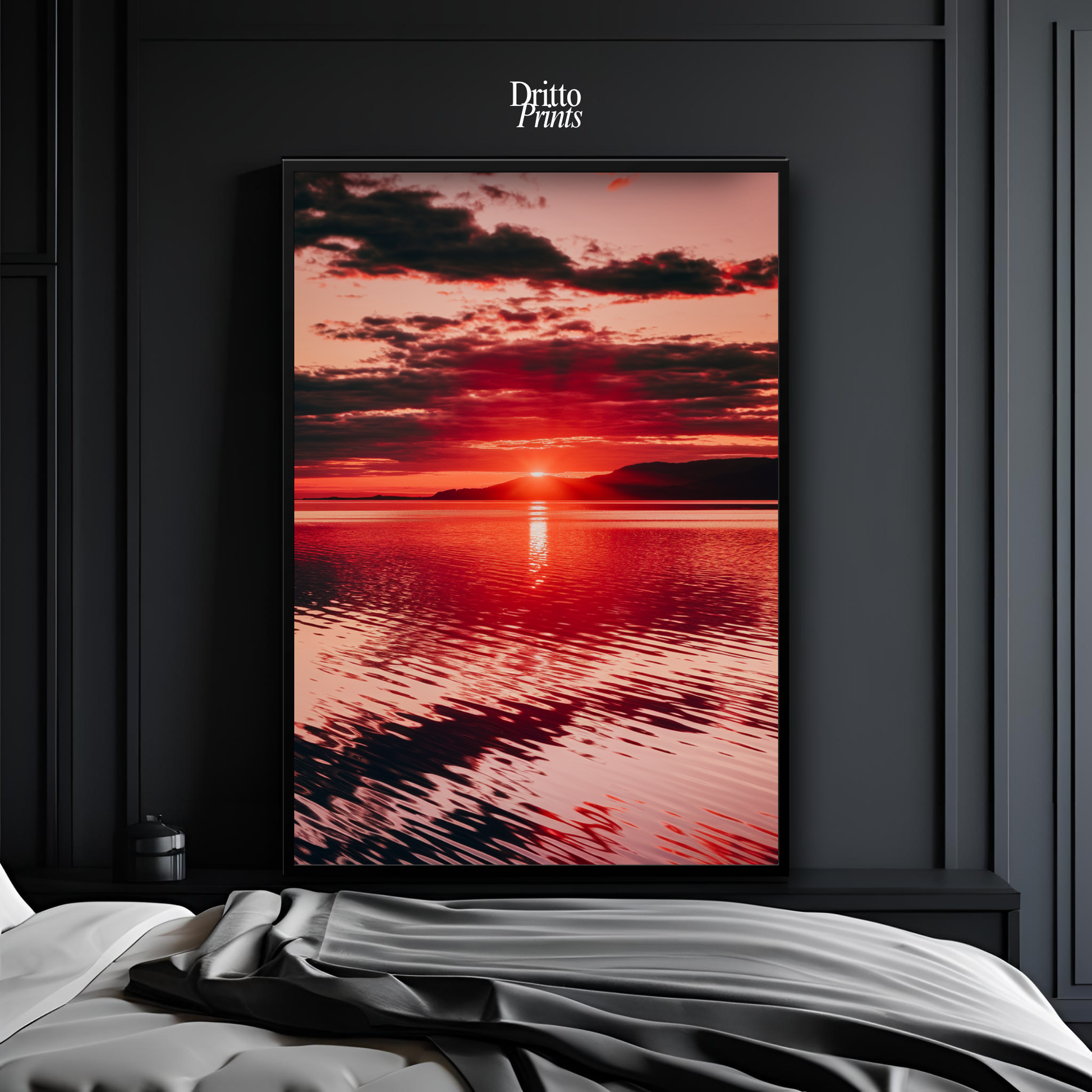 (FD27) View of Eternity - Framed matte paper poster