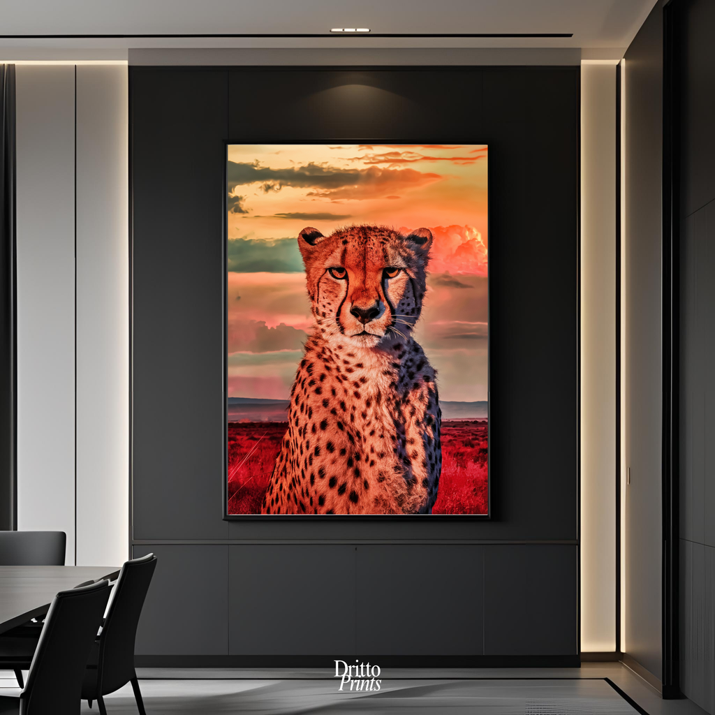 (FD12) Speed & Sky - Framed matte paper poster