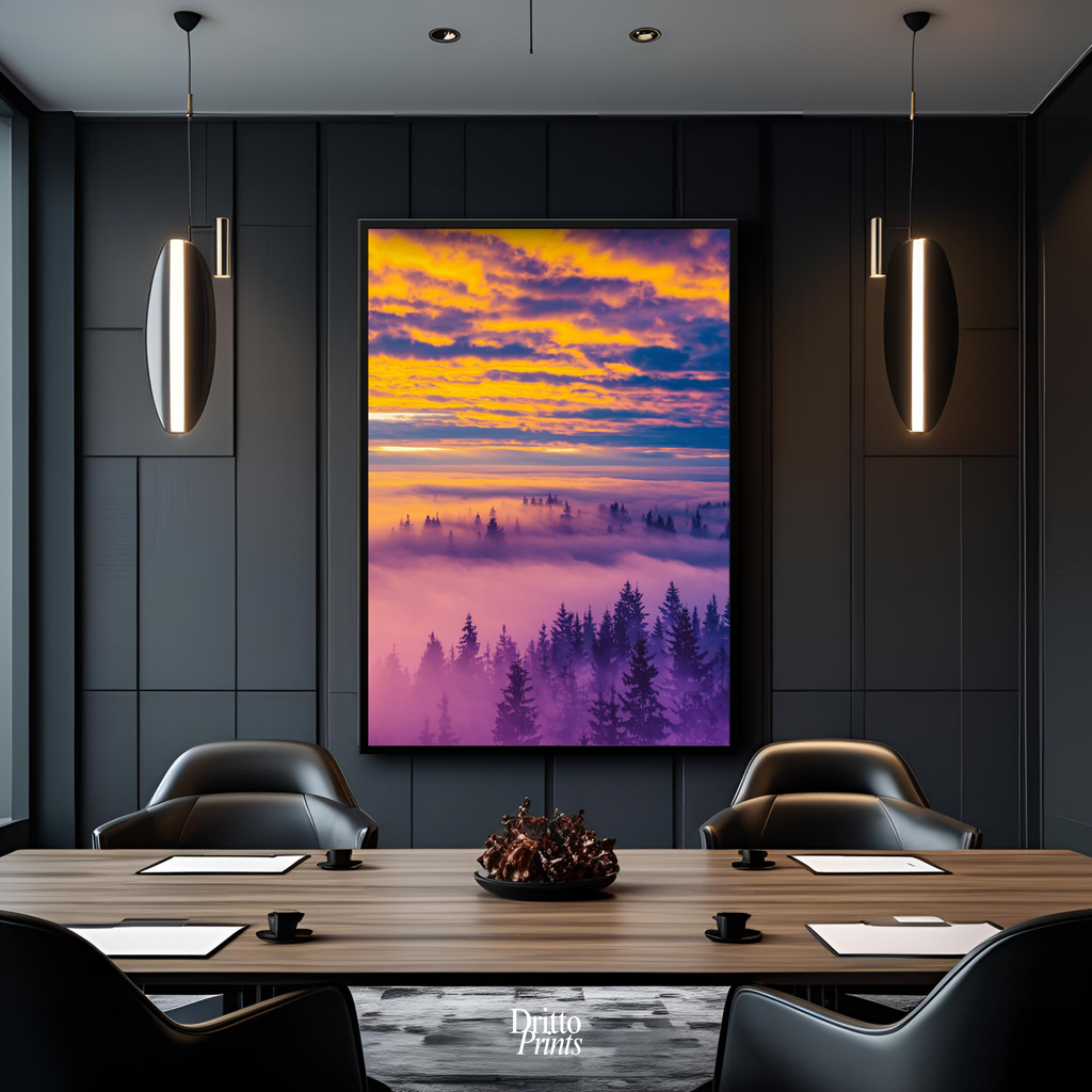 (FD13) Light Between Worlds - Framed matte paper poster