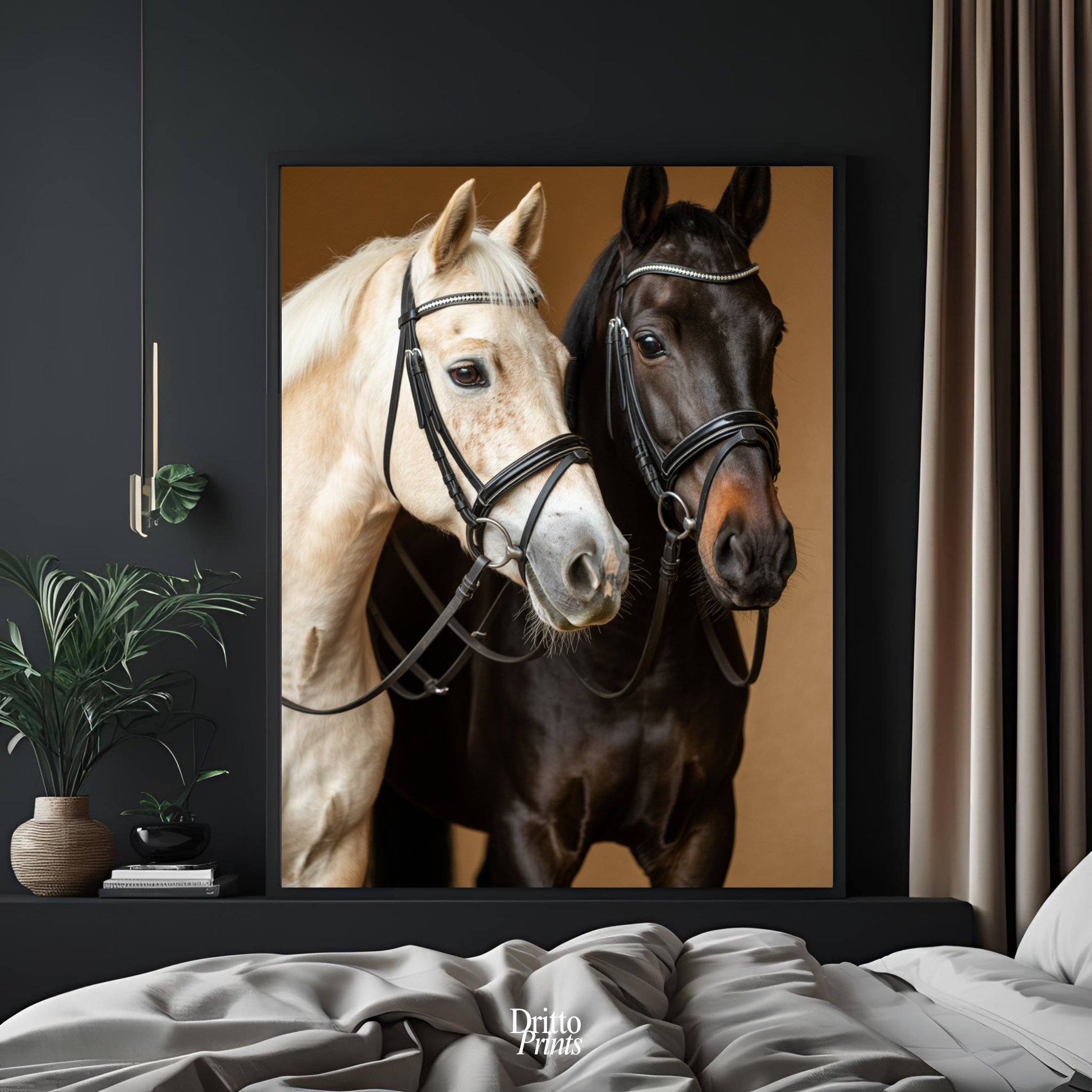 (FD22) Harmony in Contrast - Framed matte paper poster