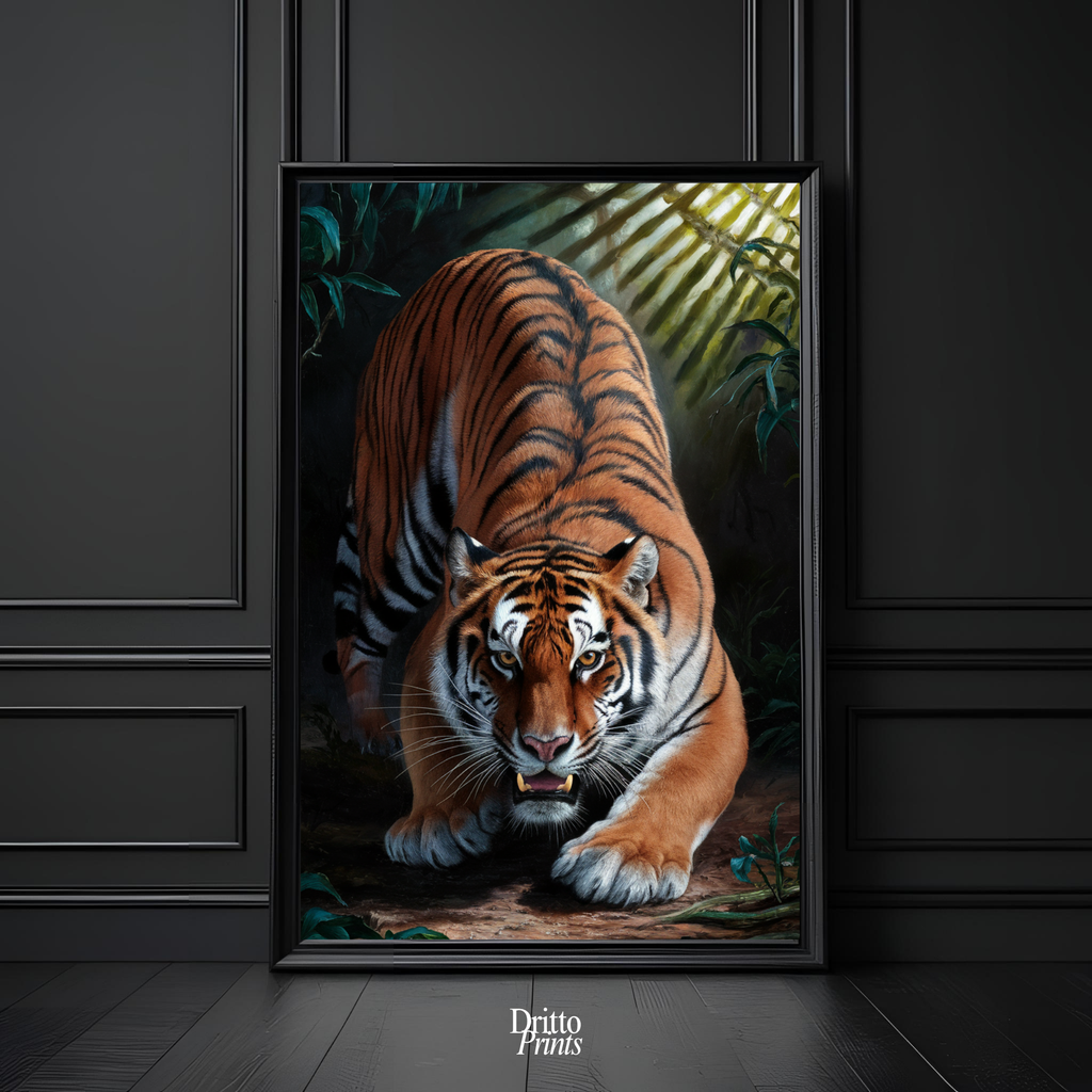 (FD11) Coiled Majesty - Framed matte paper poster