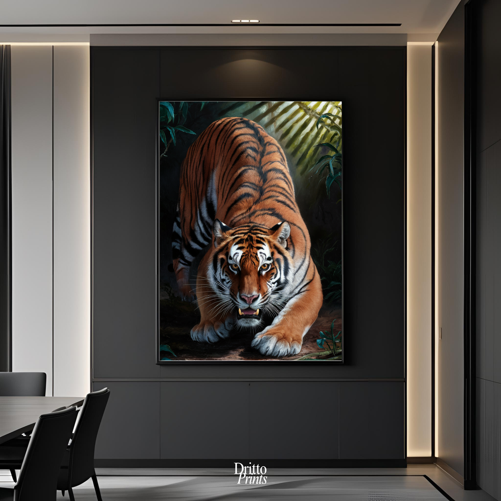 (FD11) Coiled Majesty - Framed matte paper poster