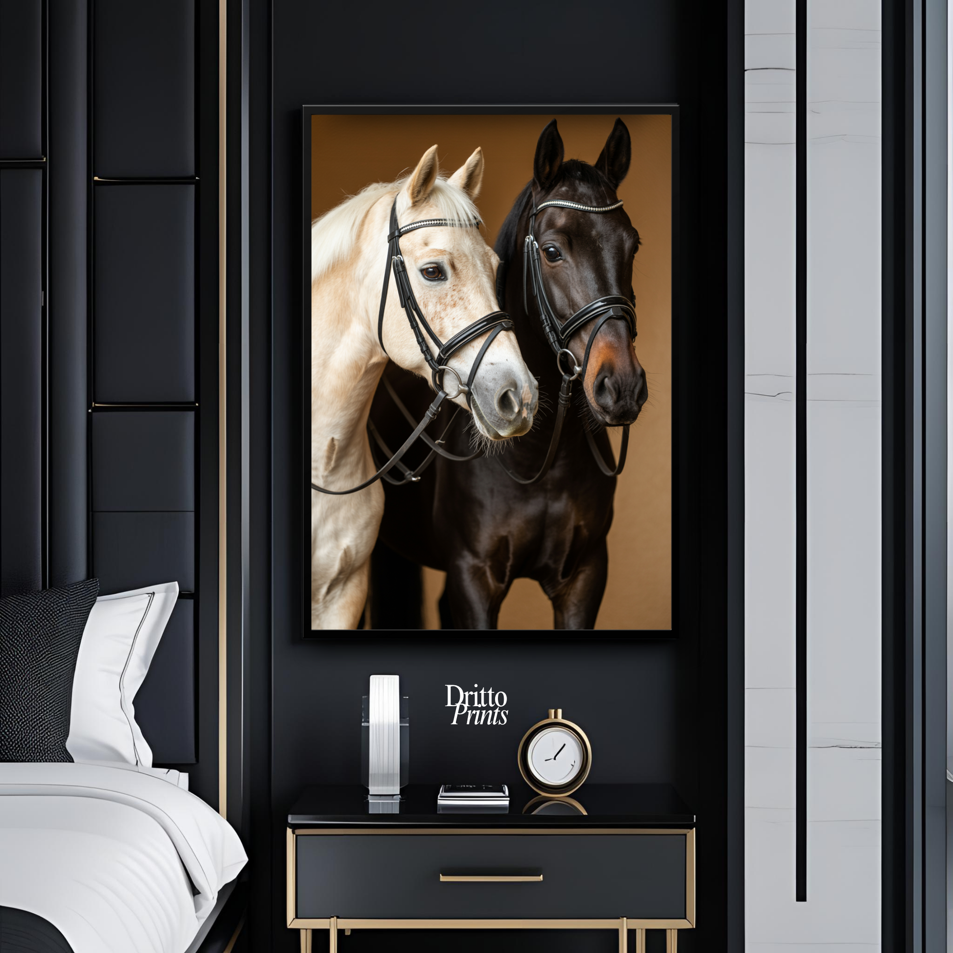 (FD22) Harmony in Contrast - Framed matte paper poster