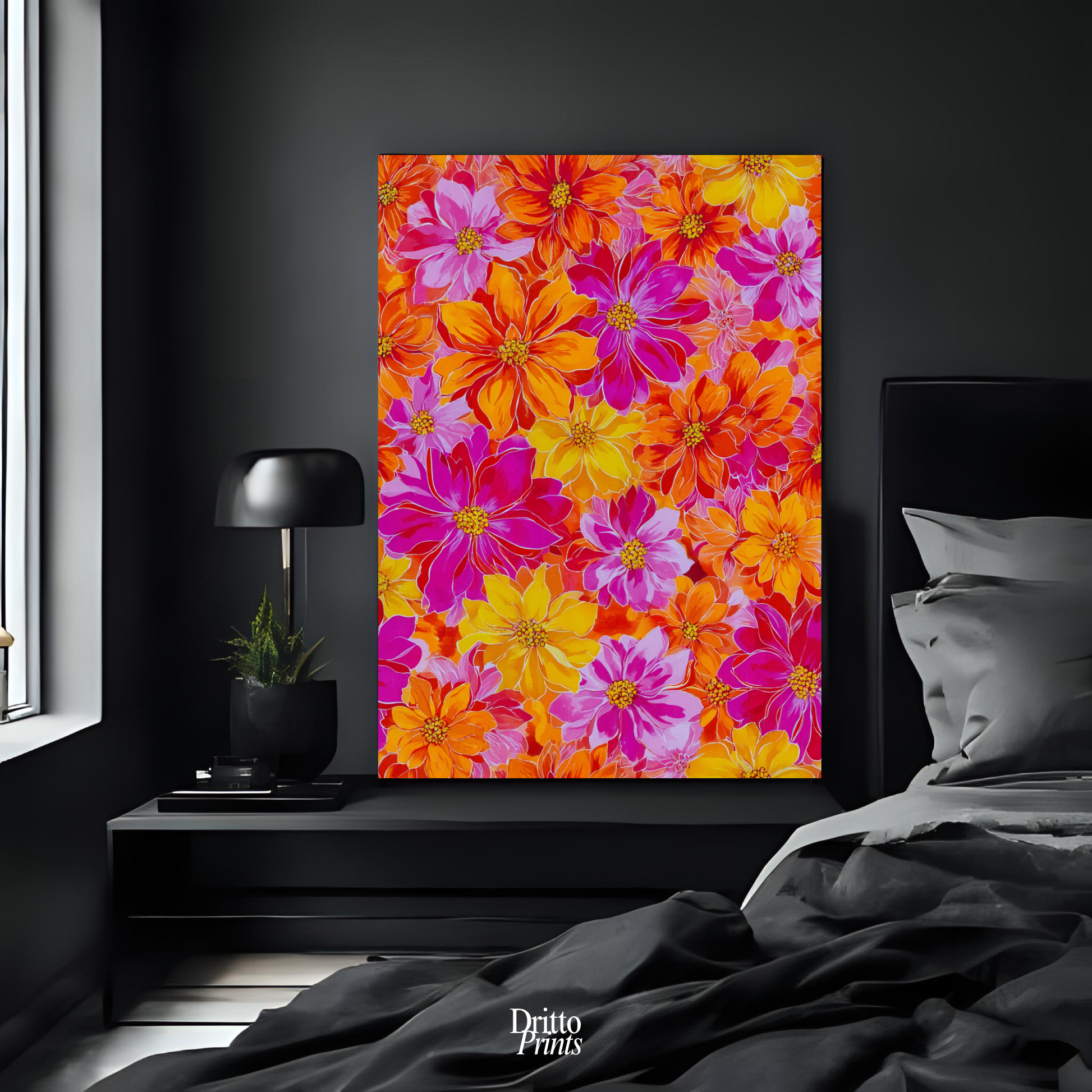 (CD8) Groove Garden - Canvas