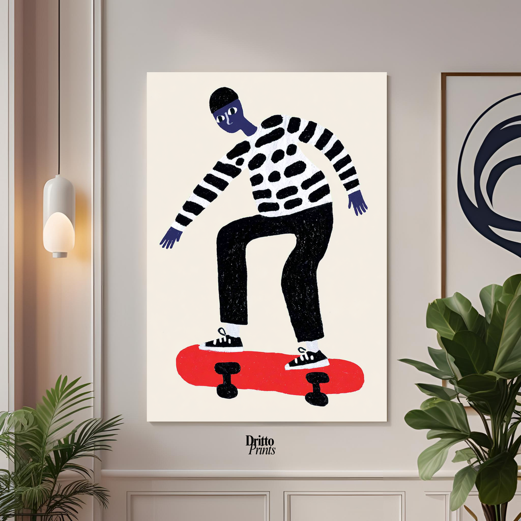 (PD40) Below the Board - Poster