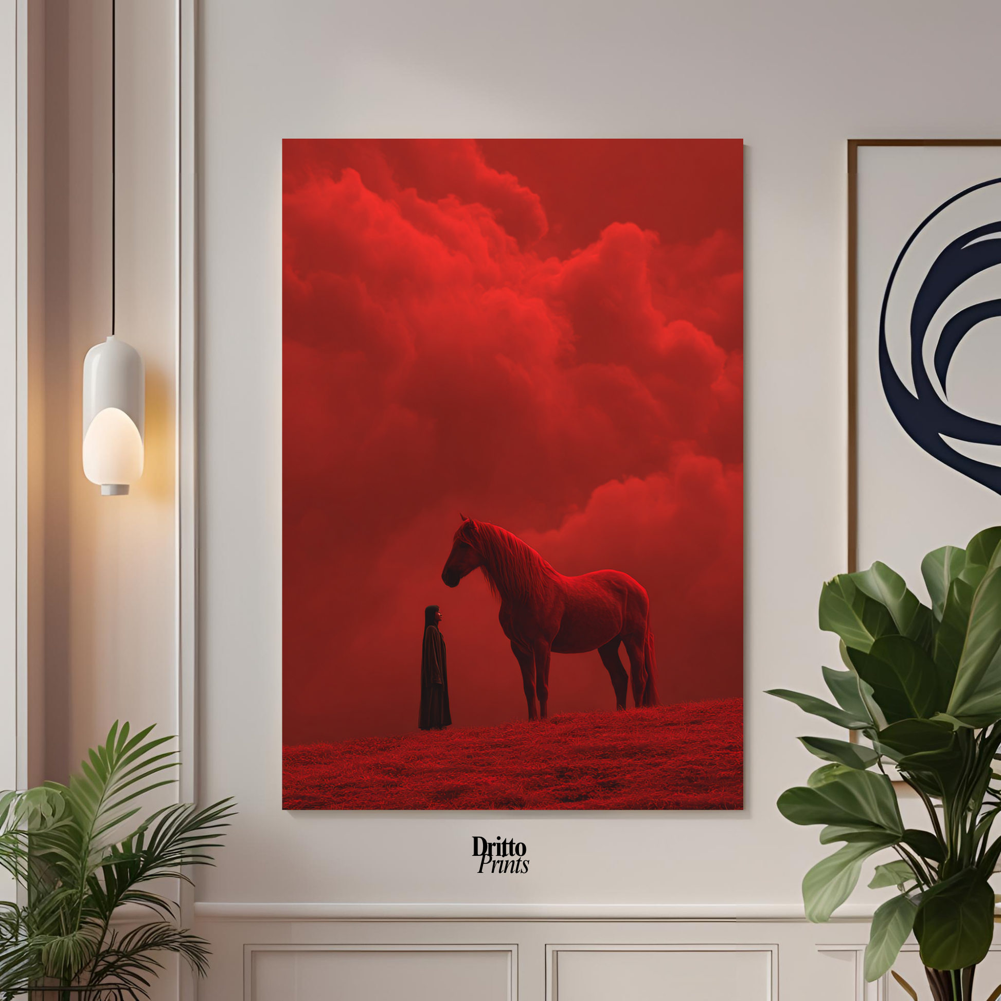 (PD30) Dream Horse & Figures Poster