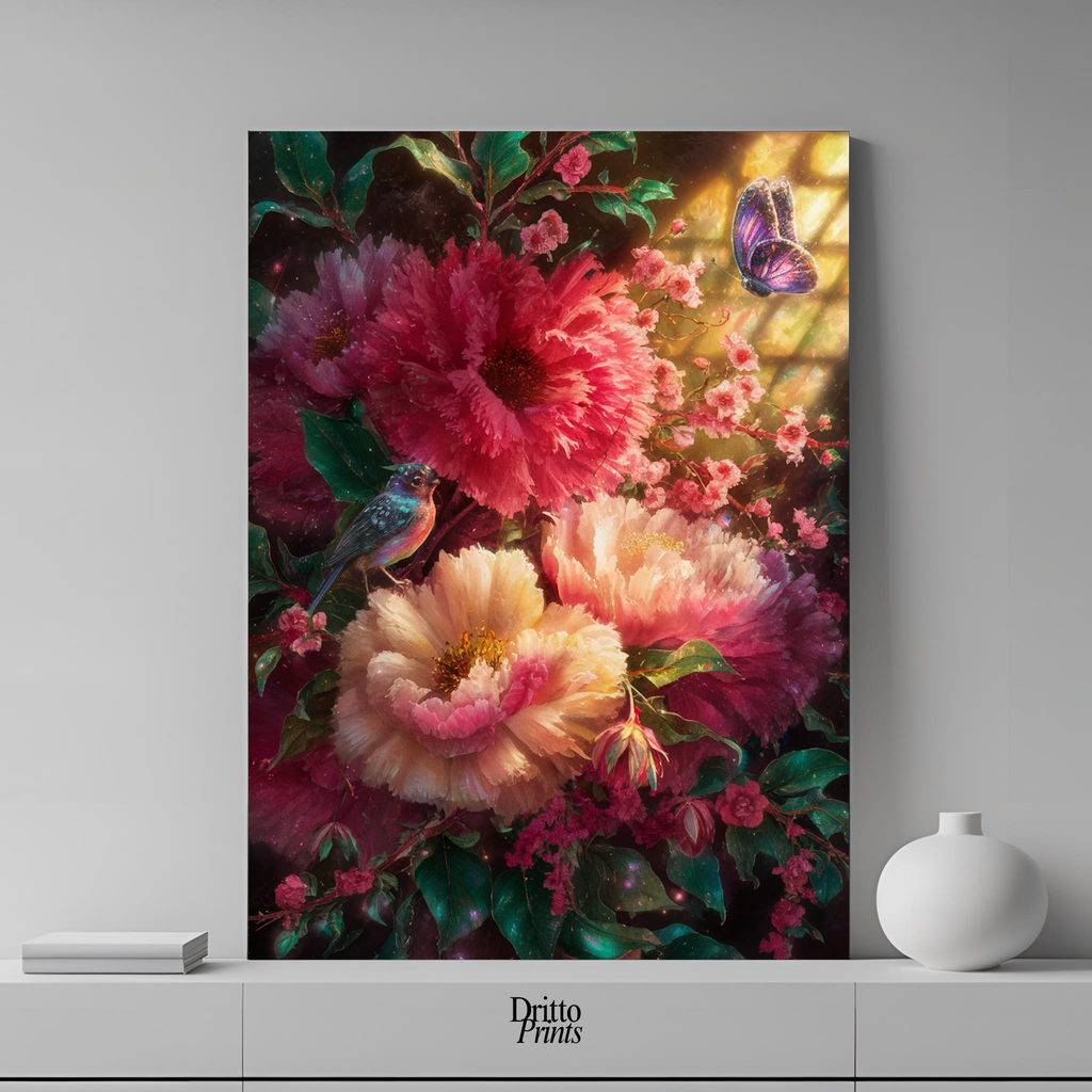 (CD6) Bouquet of Light - Canvas