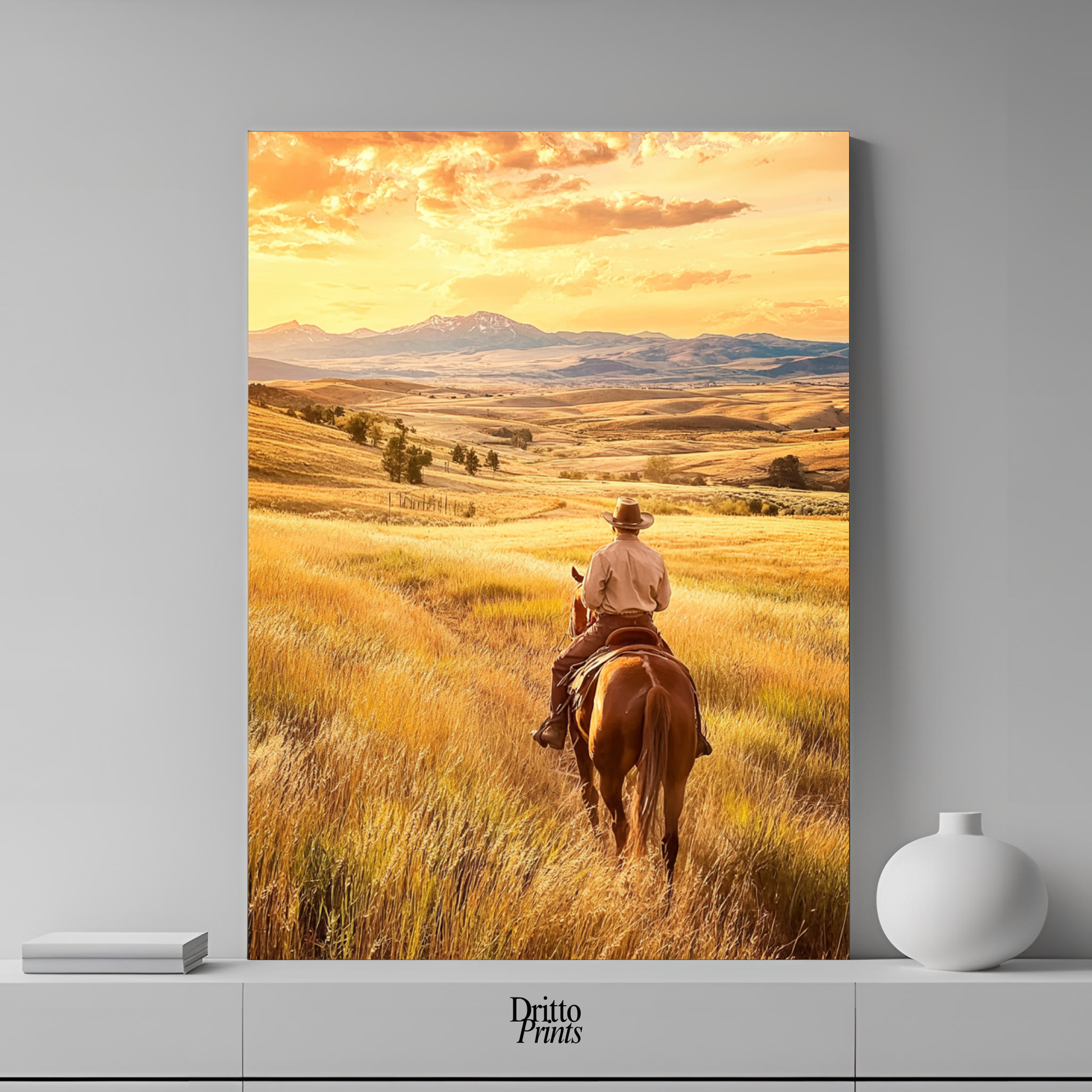 (PD3) The Cowboy Horizon - Poster