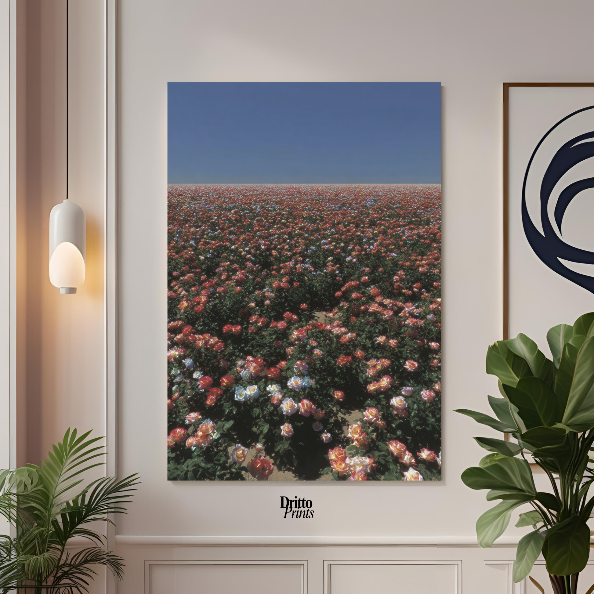 (PD28) Sea of Roses - Poster