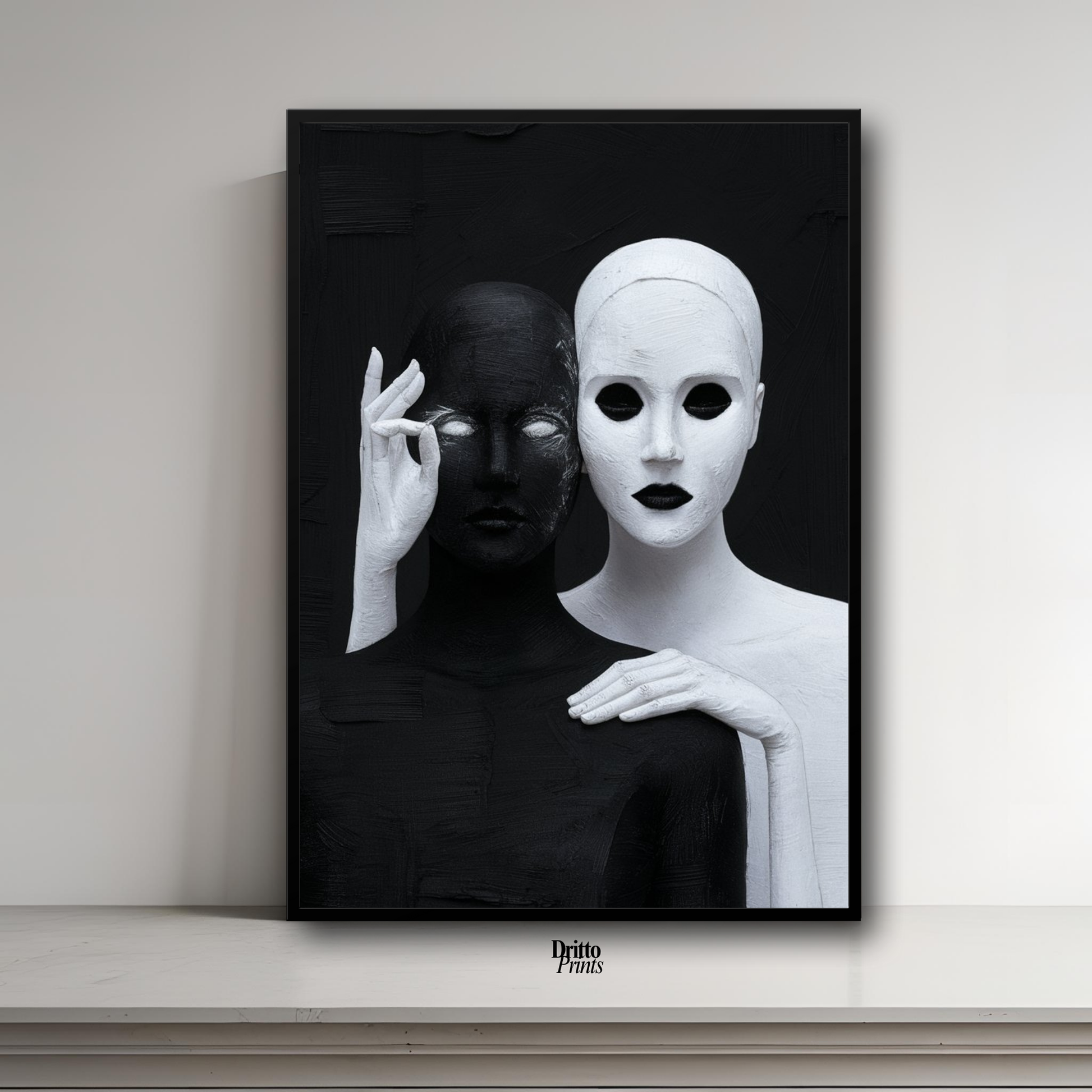 (FD35) The Null Signal - Framed matte paper poster
