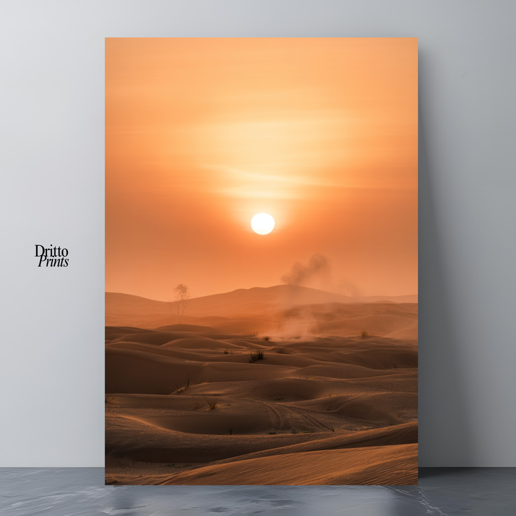 (PD18) Sunburnt Silence - Poster
