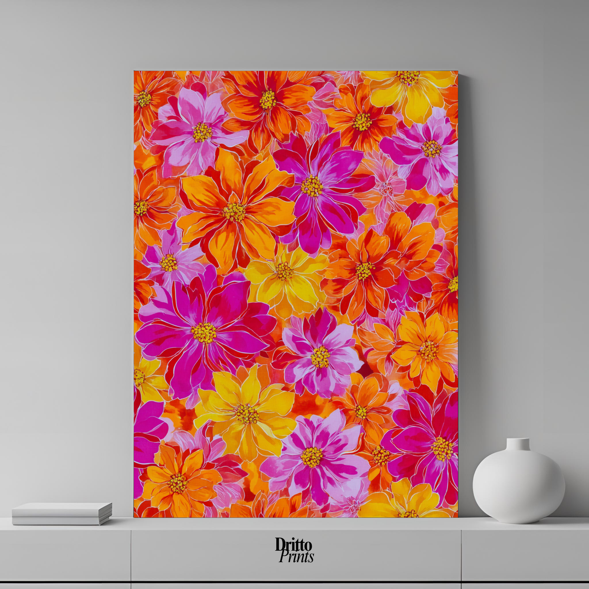 (CD8) Groove Garden - Canvas