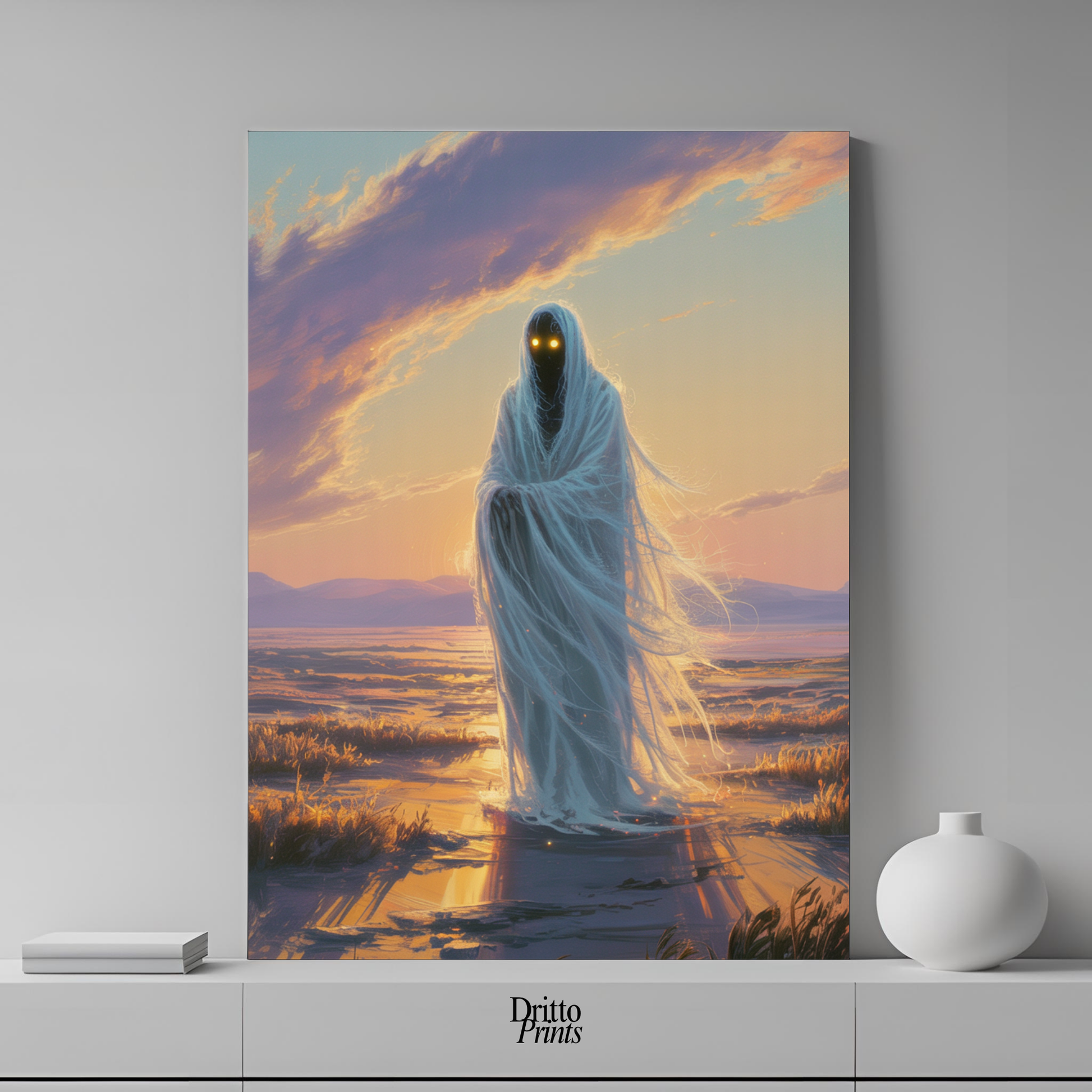 (PD10) Yellow Eyes in the Cosmos - Poster
