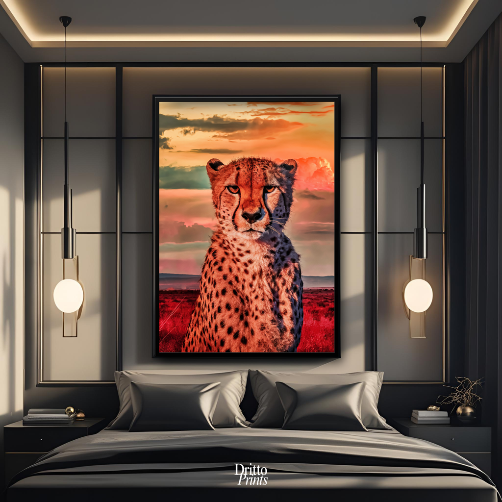 (FD12) Speed & Sky - Framed matte paper poster