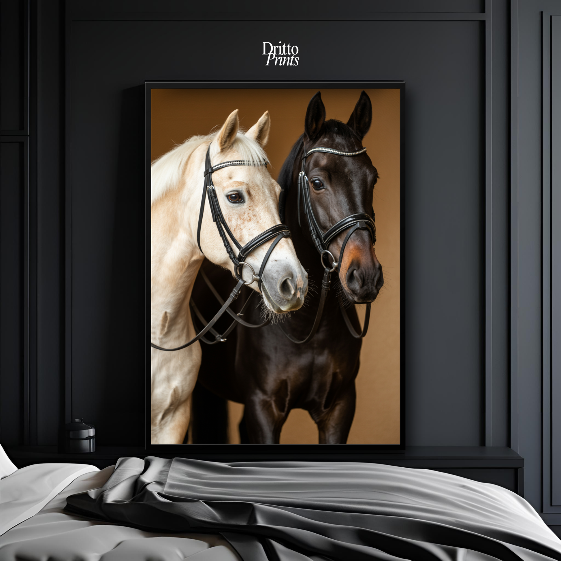 (FD22) Harmony in Contrast - Framed matte paper poster
