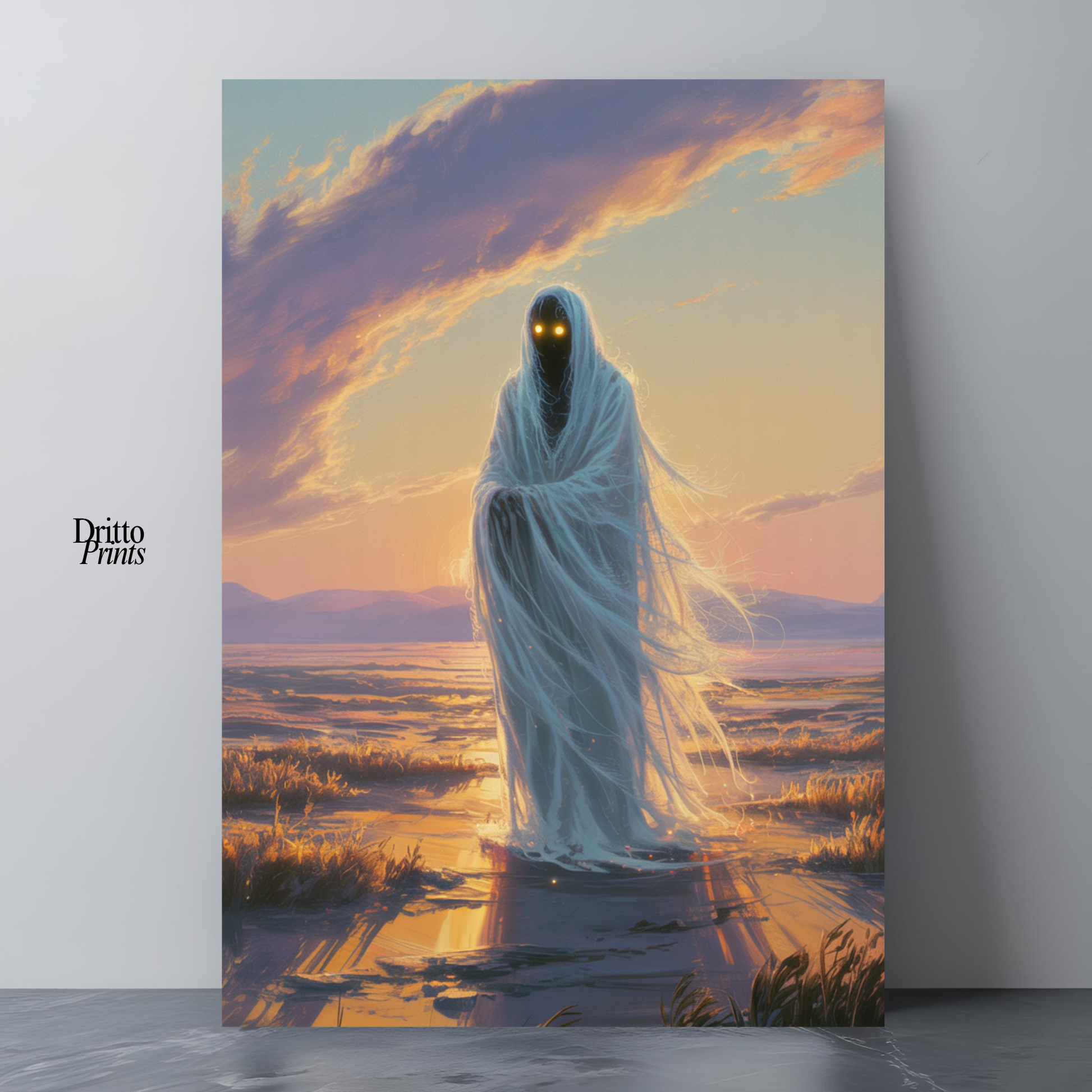 (PD10) Yellow Eyes in the Cosmos - Poster