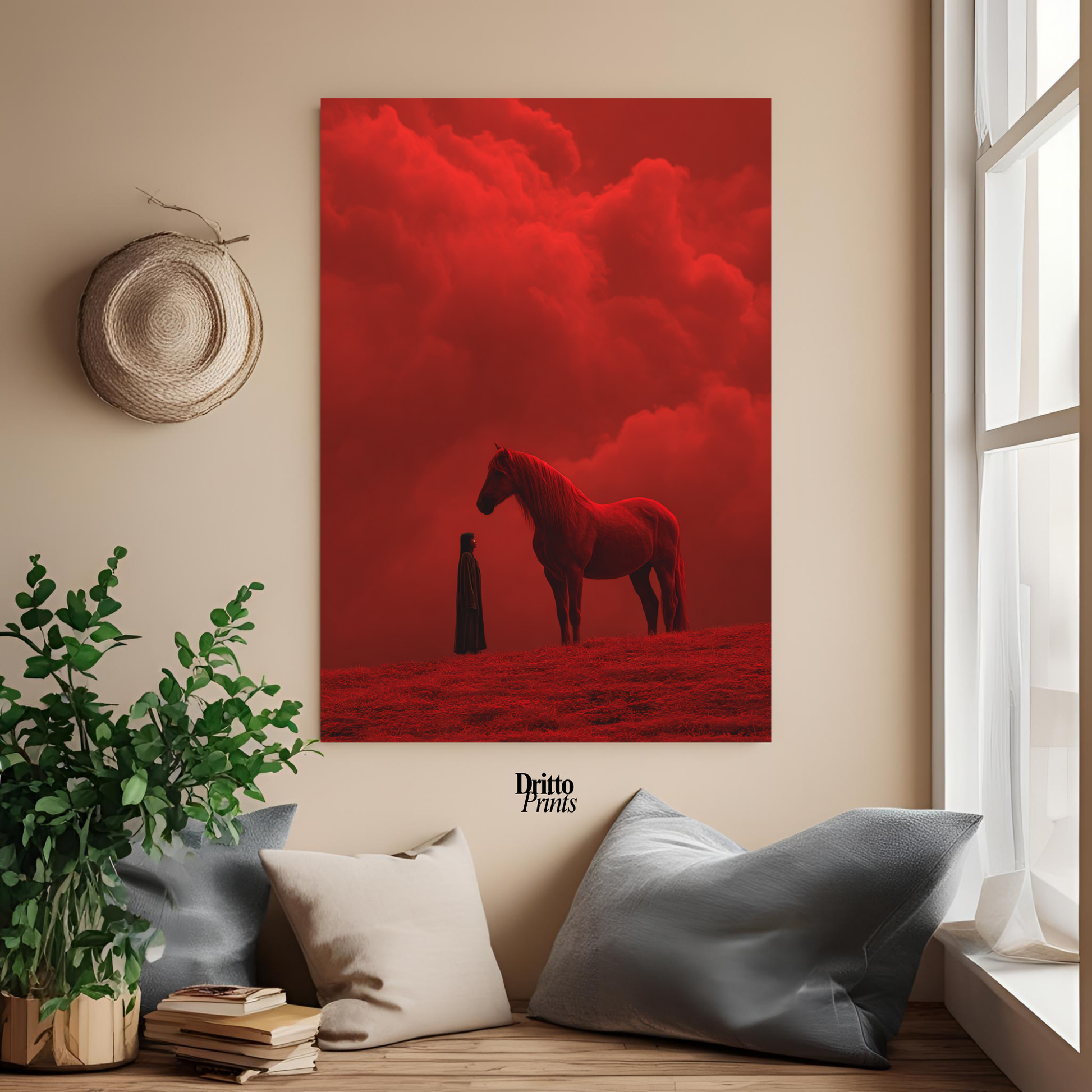 (PD30) Dream Horse & Figures Poster