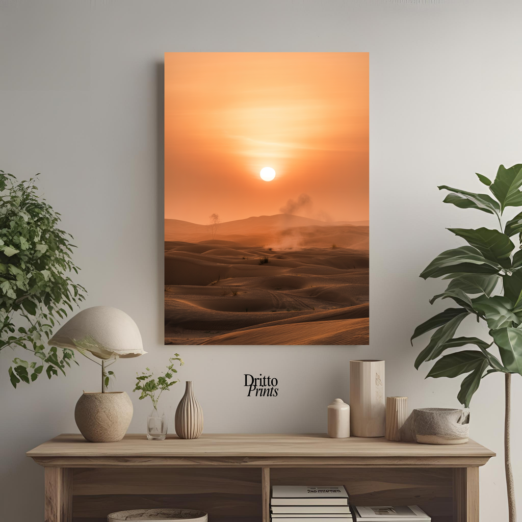 (PD18) Sunburnt Silence - Poster