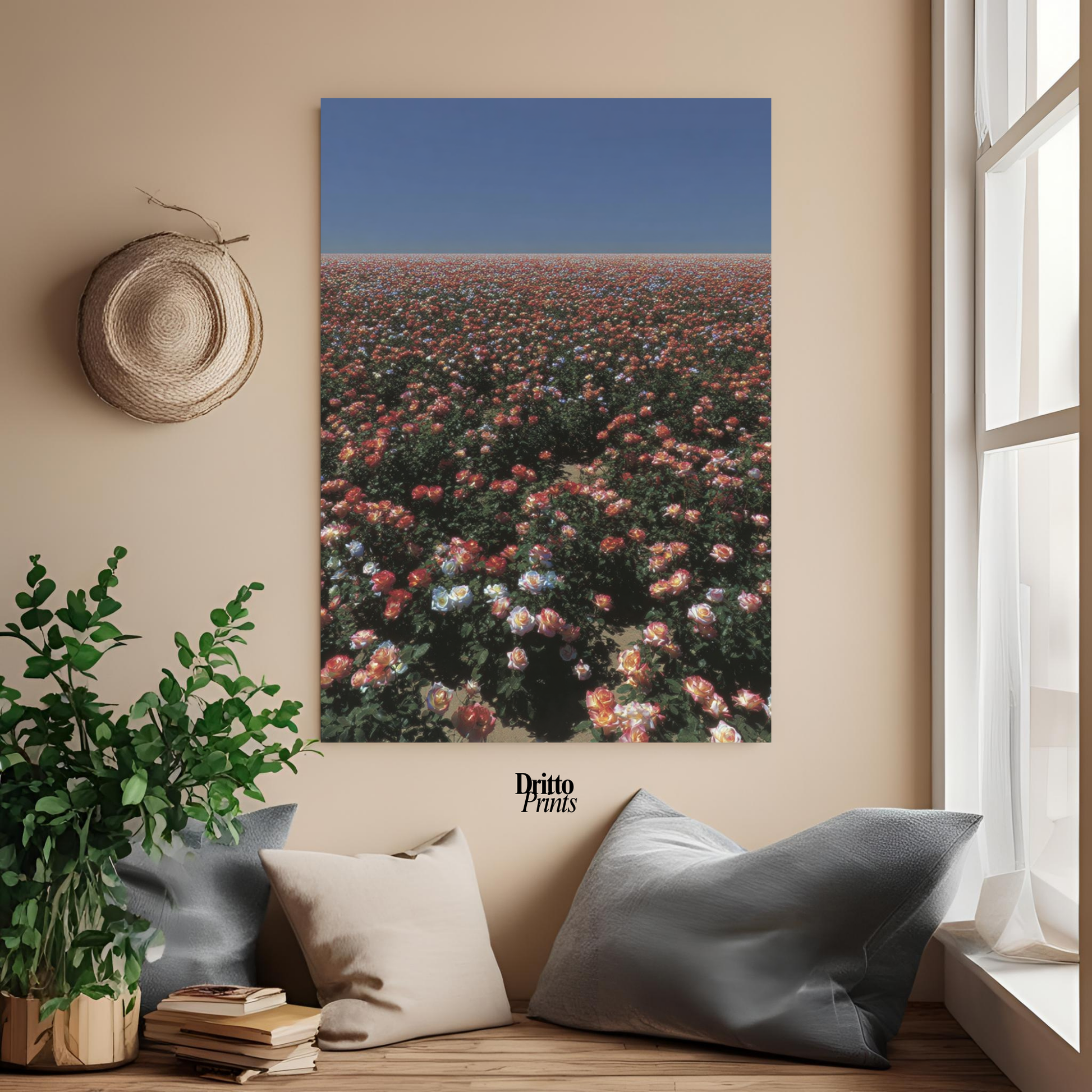 (PD28) Sea of Roses - Poster