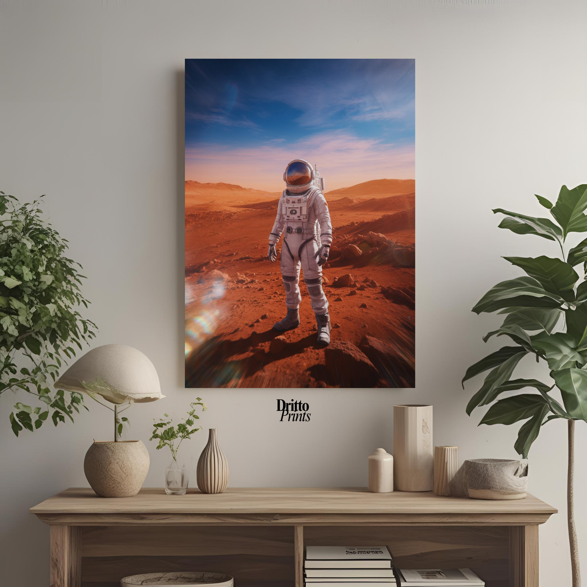 (PD22) Among Crimson Worlds - Poster