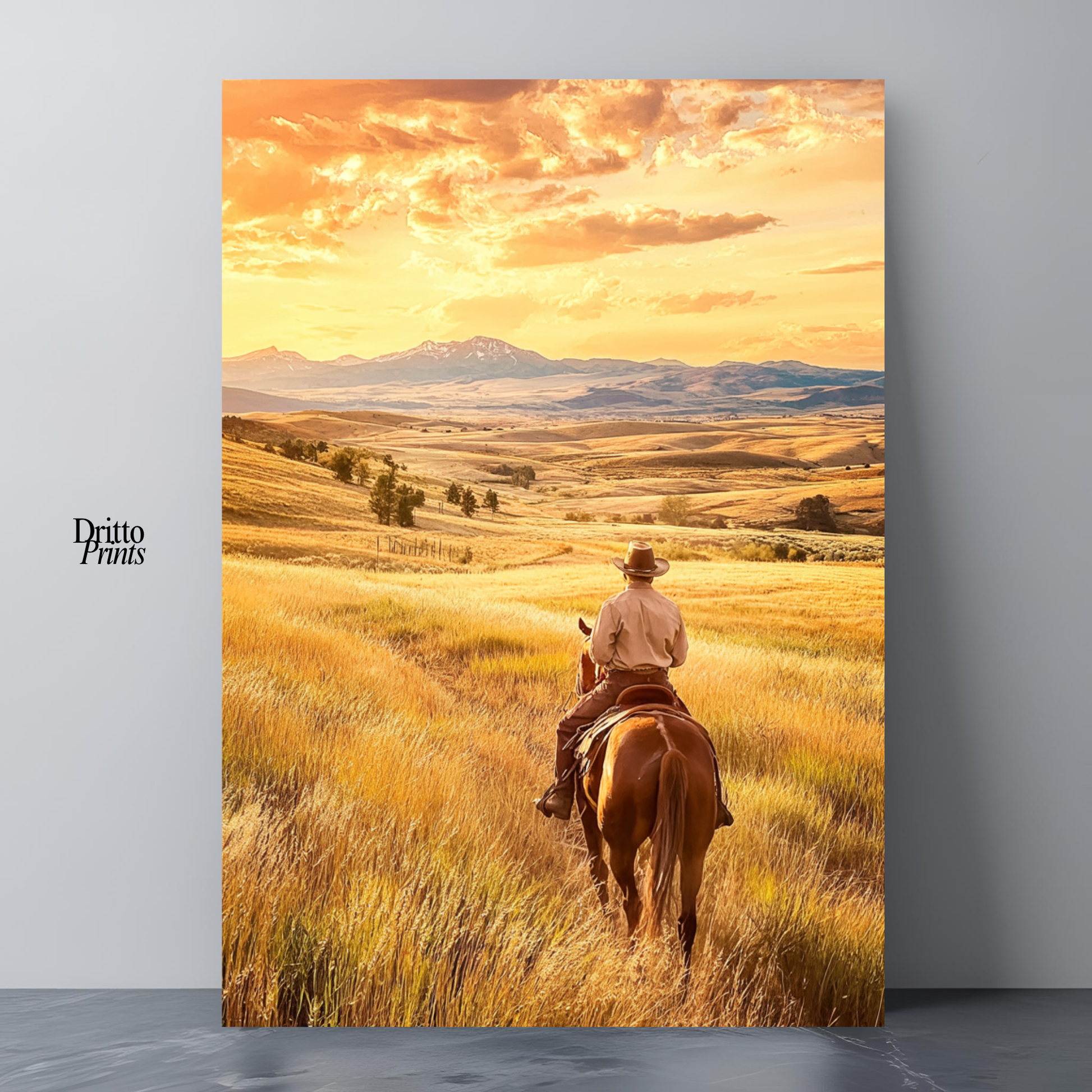 (PD3) The Cowboy Horizon - Poster