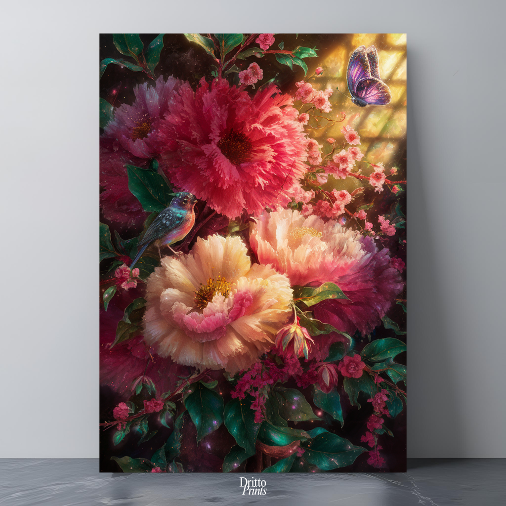 (CD6) Bouquet of Light - Canvas