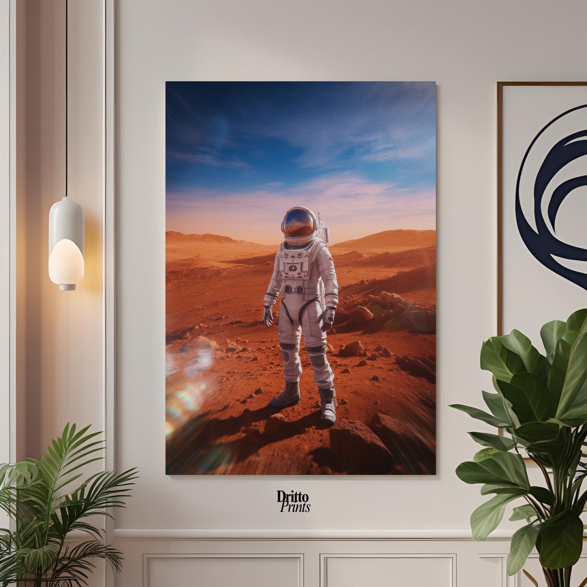 (PD22) Among Crimson Worlds - Poster