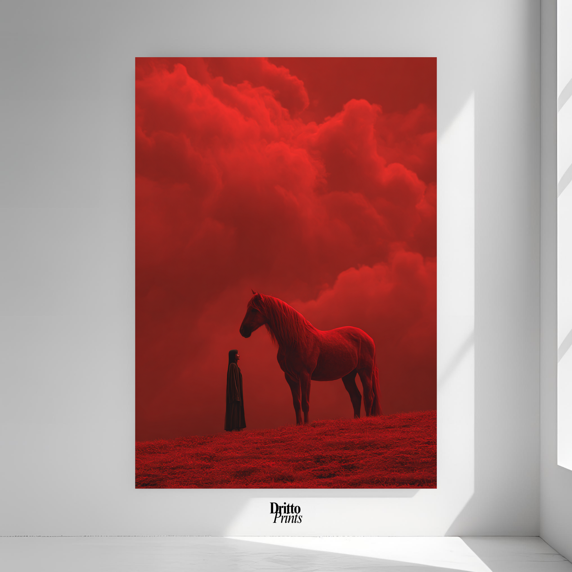 (PD30) Dream Horse & Figures Poster