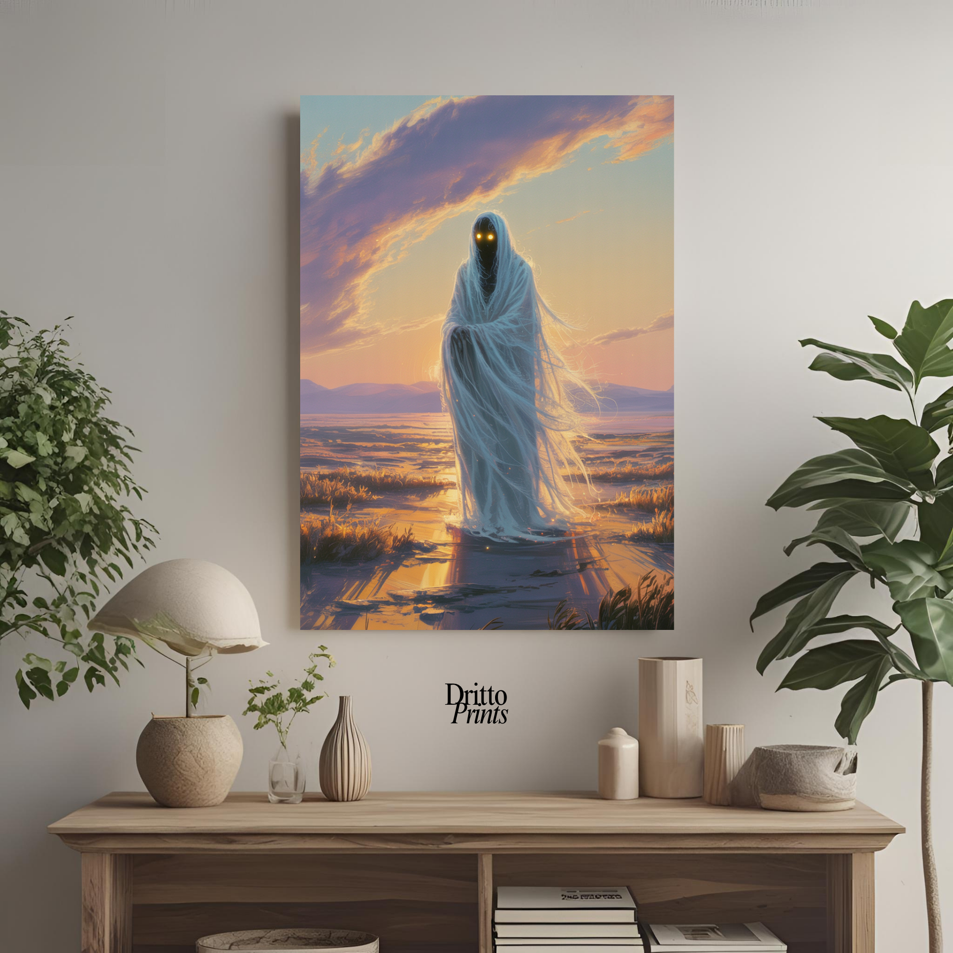 (PD10) Yellow Eyes in the Cosmos - Poster