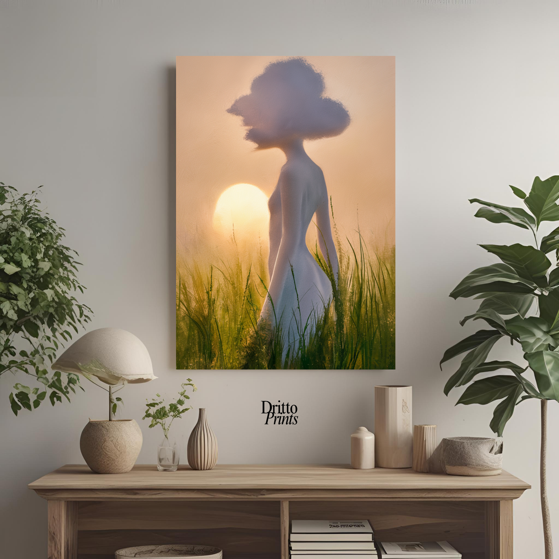 (PD9) Stillness in Bloom - Poster