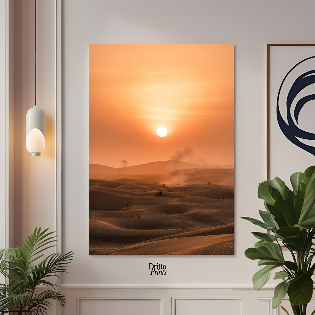 (PD18) Sunburnt Silence - Poster