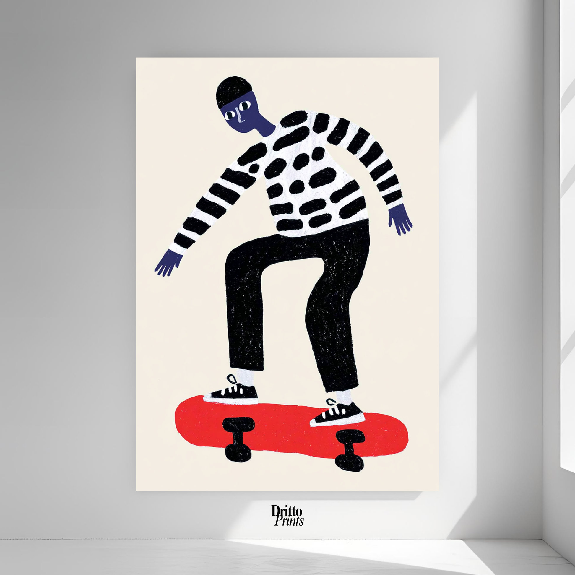 (PD40) Below the Board - Poster