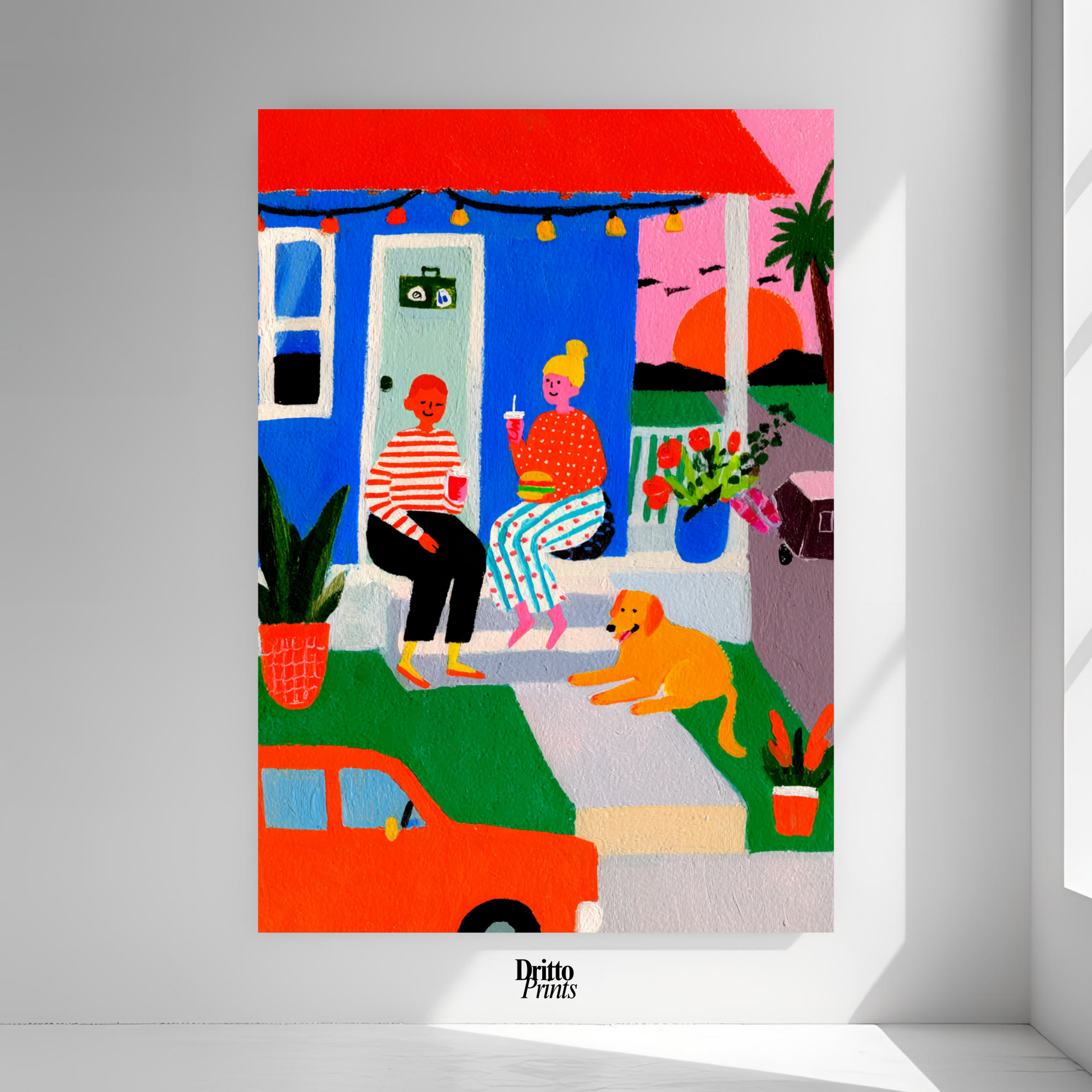 (PD43) Summer Evenings 1984 - Poster